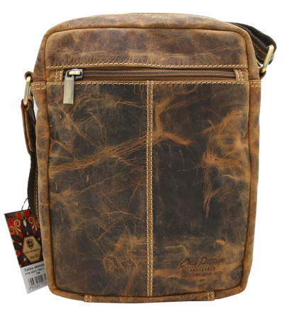 Torba skórzana PTN 8022-TMH Tan