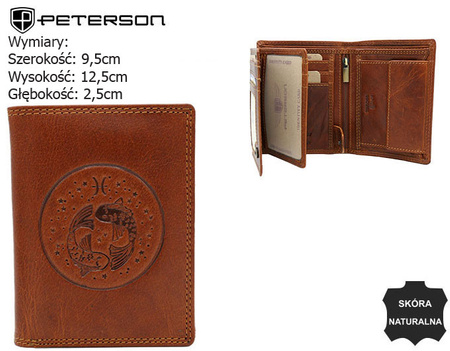 Portfel skórzany PTN N4-EBS-03 Produkt bez rabatowy