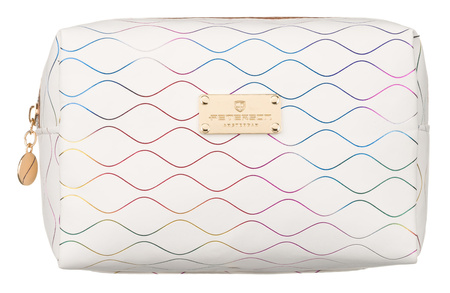 Biała kosmetyczka podróżna PTN KOS-L02-F White Peterson