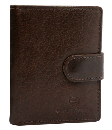 Portfel męski skórzany PTN RM-12L-BUF Brown