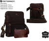 Torba skórzana + Etui PTN 1901E-OPU Brown