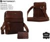 Torba skórzana + Etui PTN 1901-TUM Brown