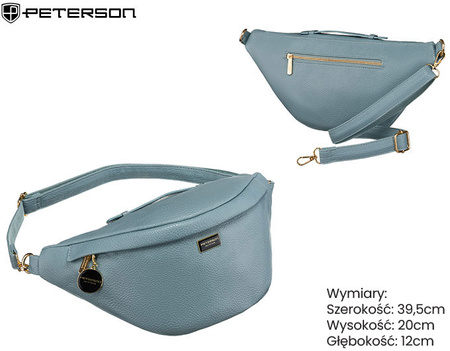 Saszetka nerka PU PTN SSY-2-F19 Blue