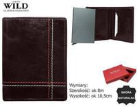 Portfel skórzany ALWAYS WILD N9001-VTK-D