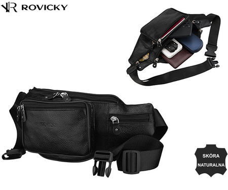 Torba skórzana R-3011-CLB Black