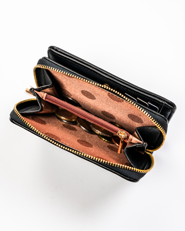 Portfe damski PU PTN PKK-02 Black