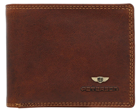 PETERSON PTN WL-0305-COM RFID leather wallet