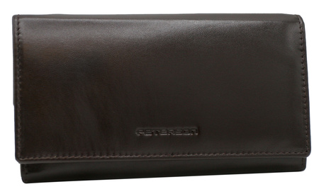 Portfel damski skórzany PTN RD-08-NGV Brown