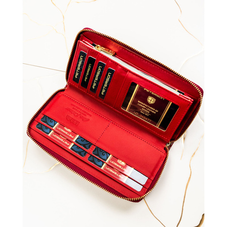 Portfel damski skórzany PTN PH25-1-SH RED