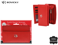 Portfel damski skórzany na blistrze R-D1511-NCD-BL