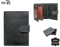 Leather men wallet N4L-CHM-NL