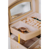 Beige Eco-Leather Jewelry Box Peterson PTN SZK-02