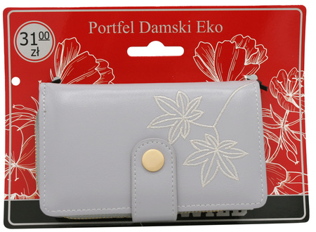 Portfel damski na blistrze 2301-Y5 Gray