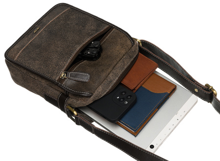 Torba skórzana PTN 663-SCC Brown