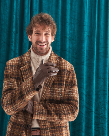 ROVICKY leather gloves R-RMS-04-O