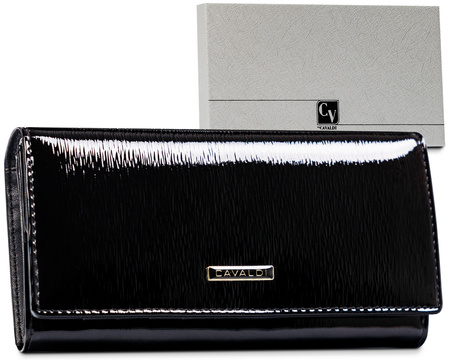 Portfel damski skórzany H27-1-SH9 Black