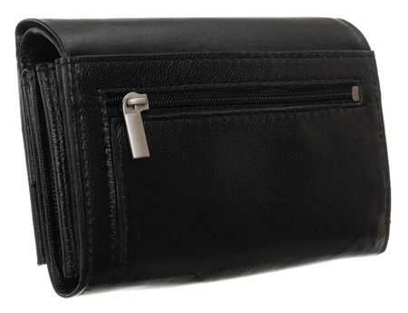 WOMEN'S leather wallet RD-02-GCL-NL Black