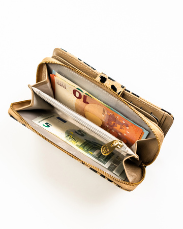 Portfel damski skóra+PU PTN PS116-PDS Gold