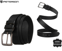 Pasek męski skórzany PTN LTP-27 Black