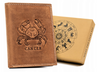 Men's leather wallet with Cancer zodiac sign RFID ALWAYS WILD N4-CHM-CANC