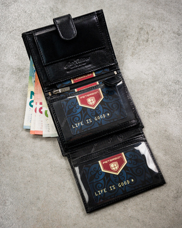 Zestaw portel+pasek PTN N4L-09-120-BW Black