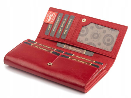 PETERSON PTN PL-467 RFID leather wallet