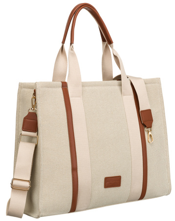 Torebka płócienna PTN CAN-04 Nat-Brown