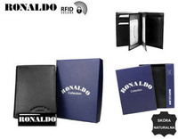 RONALDO 0800-D RFID leather wallet
