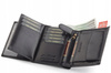 Portfel skórzany RFID PETERSON PTN 317 2-1-1 BLACK