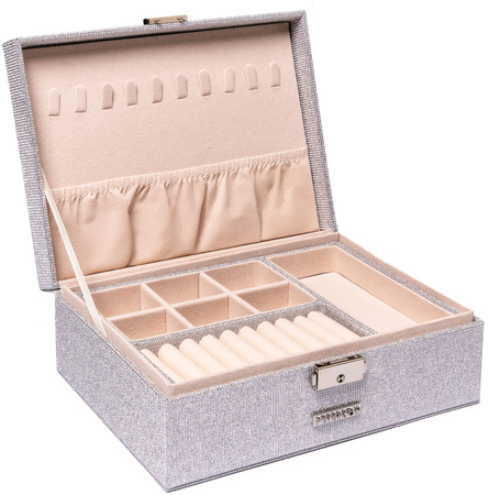 Szkatułka na biżuterię PTN SZK-11 Silver