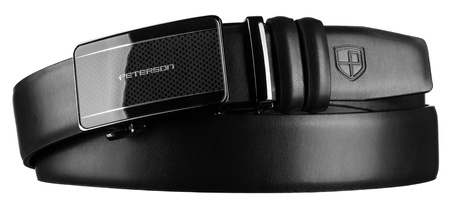 Pasek męski skórzany PTN A018-AB Black