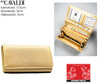 Portfel damski PU na blistrze F-PAL1C-BL Gold