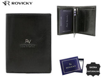 Leather wallet RV-7680278-5-BCA Black