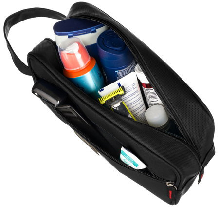 Leatherette cosmetic bag PETERSON PTN KOS-ME-2