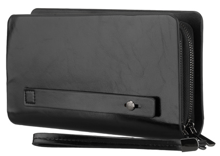 Saszetka PU do ręki R-SDR-04-S Black
