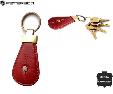 Brelok skórzany PTN BR-02 Red
