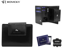 ROVICKY RFID leather wallet RV-70613-9-BCA