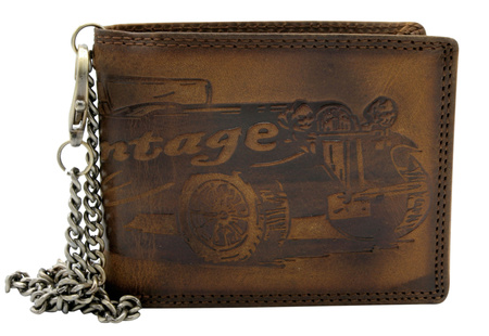 Portfel skórzany N992C-VIN-C Brown