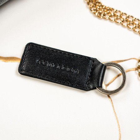 A two-piece gift set: wallet and keychain Peterson PTN SET-D-65-KCS BLACK