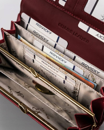 Portfel skórzany ROVICKY RH-24A-1-SAF