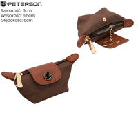 Skórzane etui na klucze PTN CKY-01 Brown