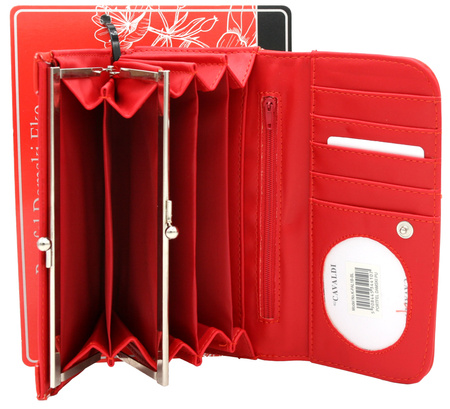 Portfel damski PU K-PAL-1B Red