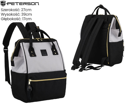 Plecak PTN ALFA Black-Grey