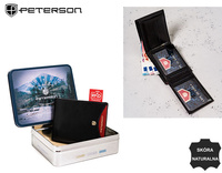PETERSON PTN 366.01 2-1-1 RFID leather wallet