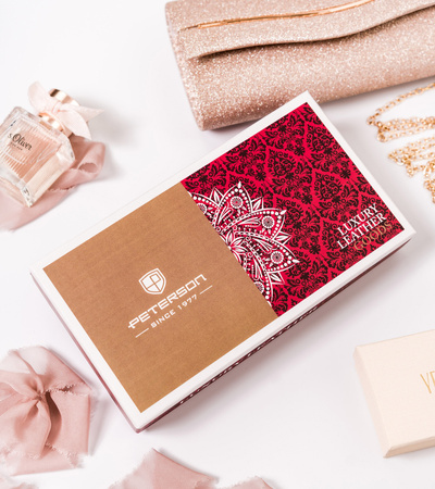 Peterson women's leather wallet PTN 438 2-3-1-5989 R