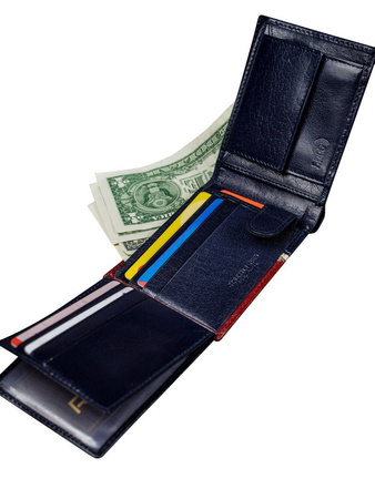 ROVICKY 323-RBA-D RFID leather wallet