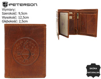 PETERSON PTN N4-EBS RFID leather wallet