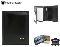 PETERSON PTN 22309-VT RFID leather wallet