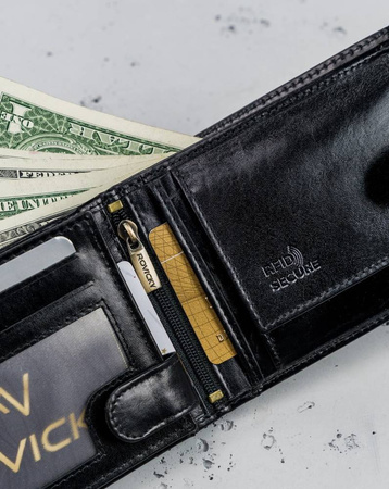 ROVICKY N61L-RVT RFID leather wallet