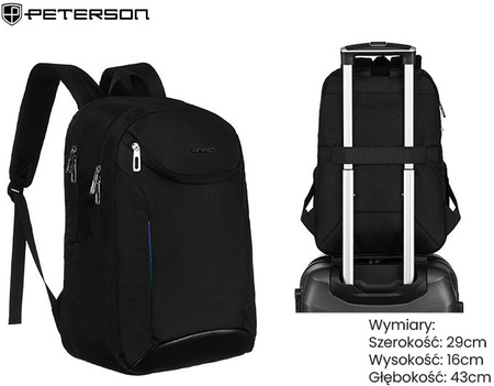 Plecak Laptopowy PTN 24400 Black